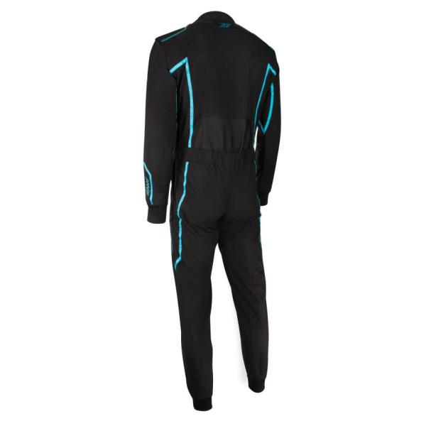 Kart-Overall IMOLA RS2 schwarz/blau Gr. XXL